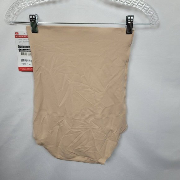 SALE5/$25 Skinnygirl Smoothers & Shapers Shaping Sonic Edge High Waist Brief Tan - Picture 6 of 9
